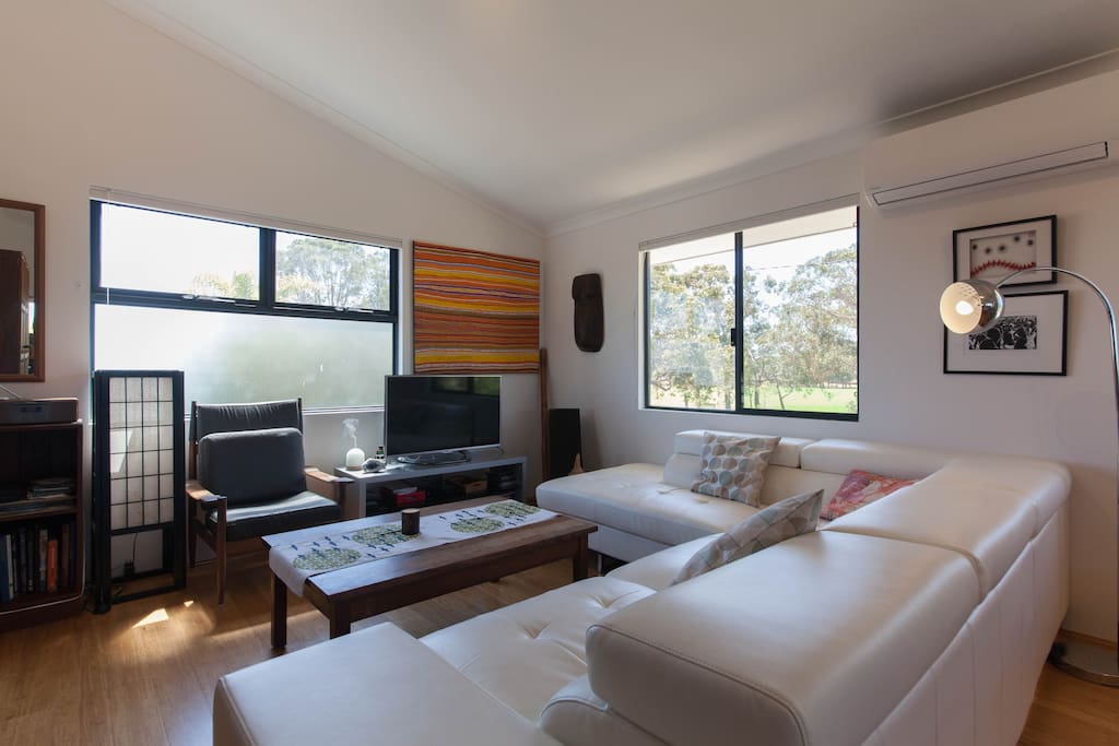 All you need: television, wifi, stereo