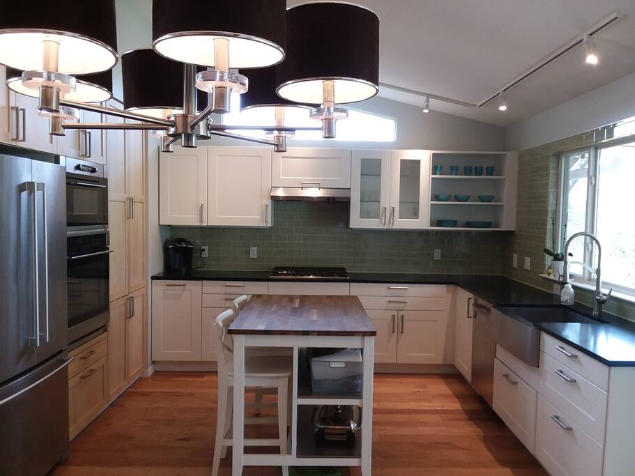 newly renovated kitchen