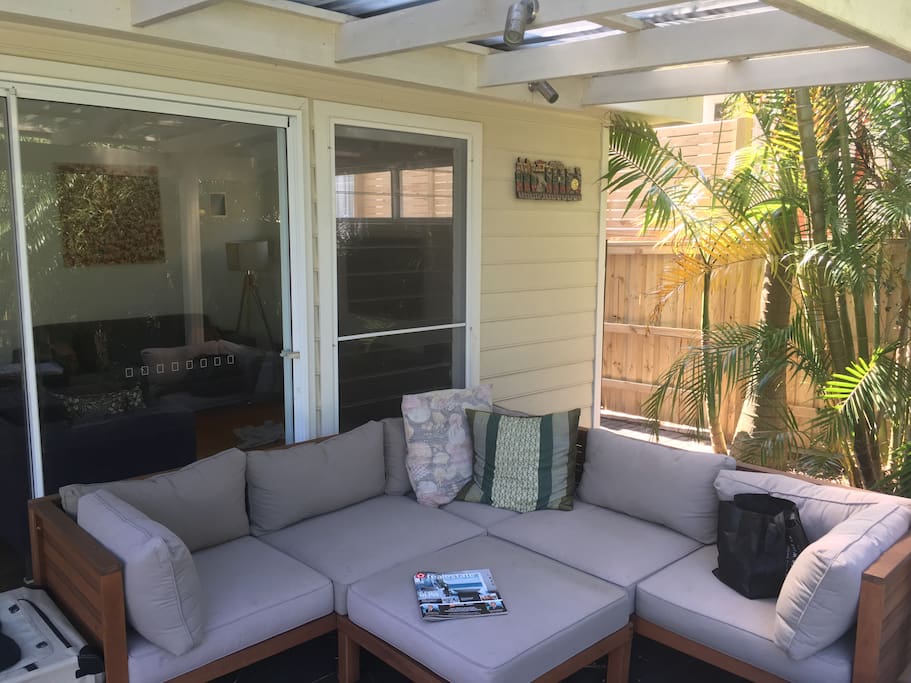 Undercover outdoor area