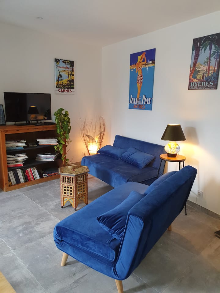 Maison T2, Jardin, Terrasses, Piscine - Ollioules