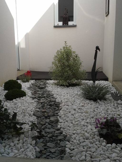 patio à ciel ouvert