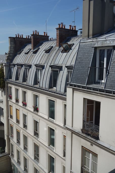 in a 19th century building, Haussmann style...