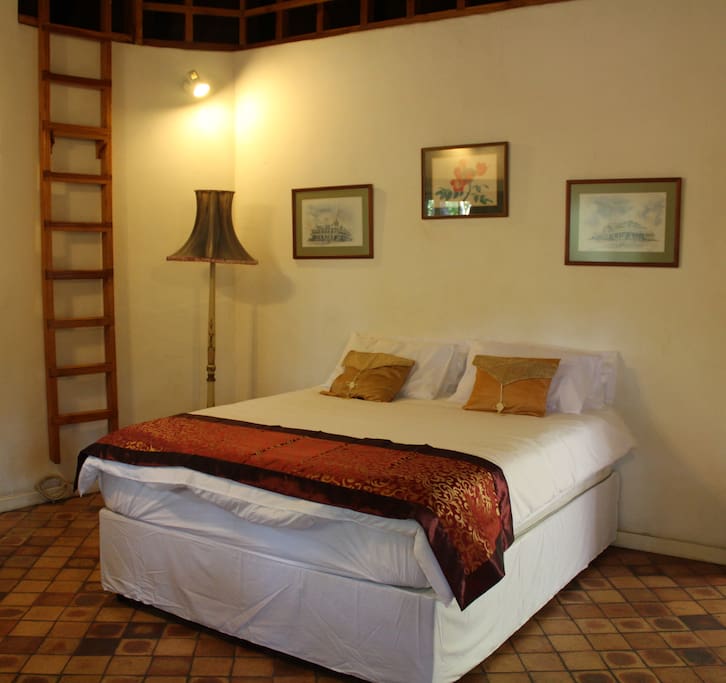Main bedroon. Open loft area could also sleep two people.