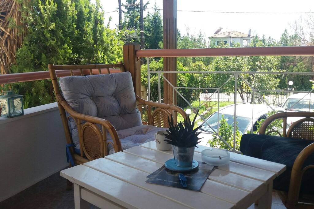 beautiful and specious terrace with sea view