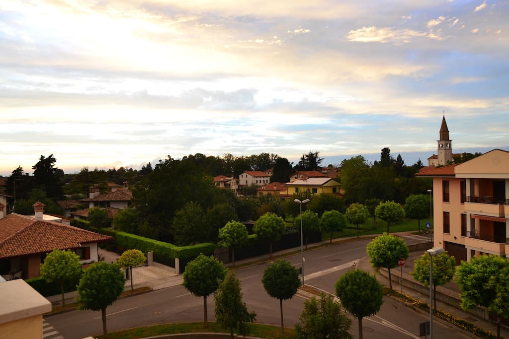 View from the balcony