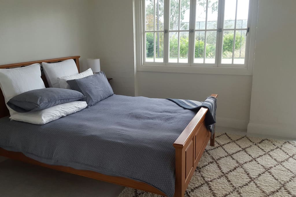 Bedroom with queen bed
