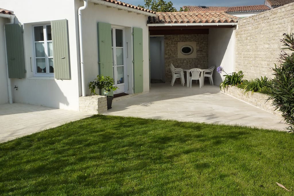 ouverture salon salle à manger sur jardin