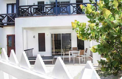 BEACHFRONT....Ground Floor 2-Bdrm Apt.