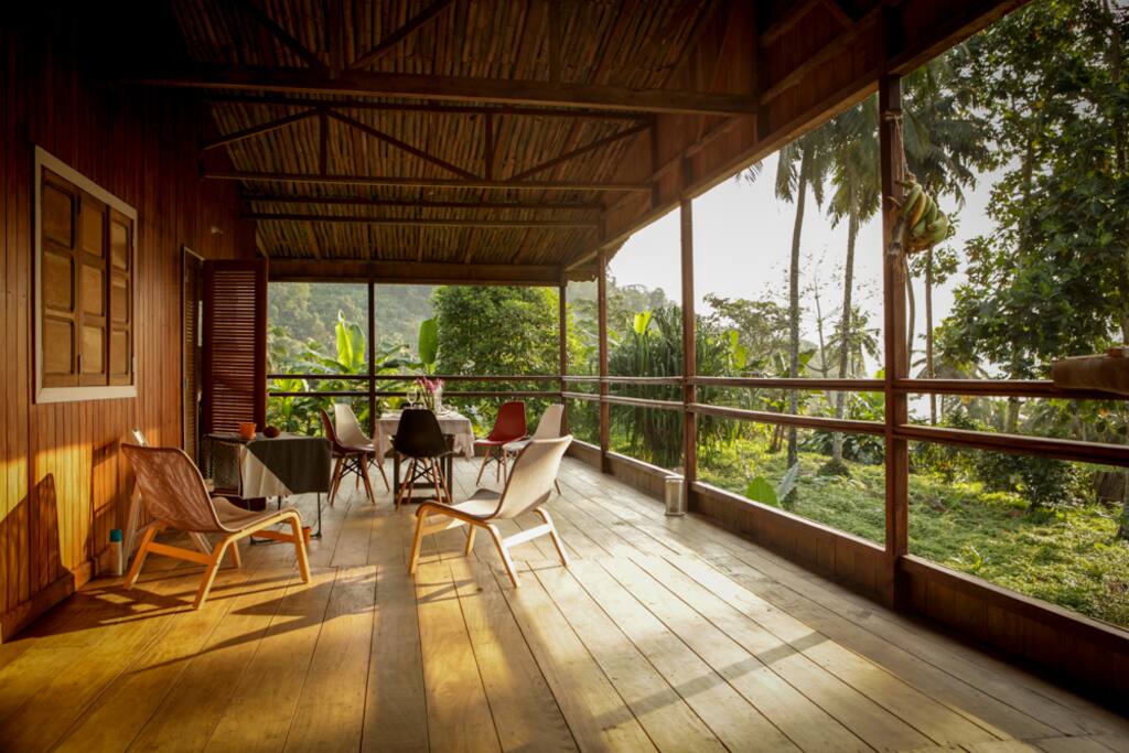 The balcony