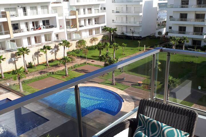 Charming apartment with swimming pool @Dar Bouazza
