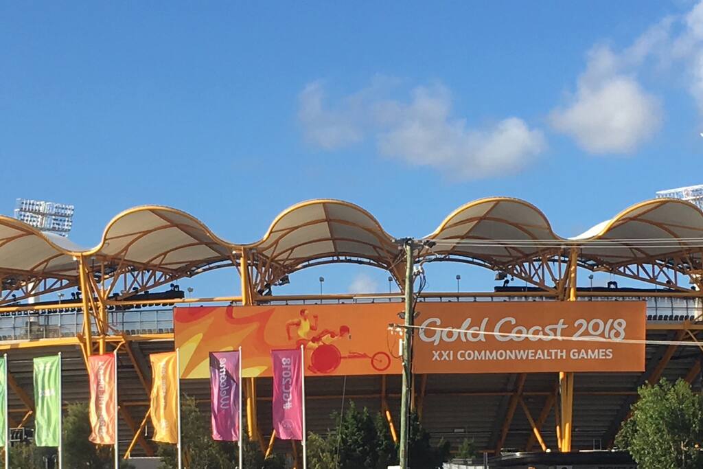 800m walk to Metricon Stadium