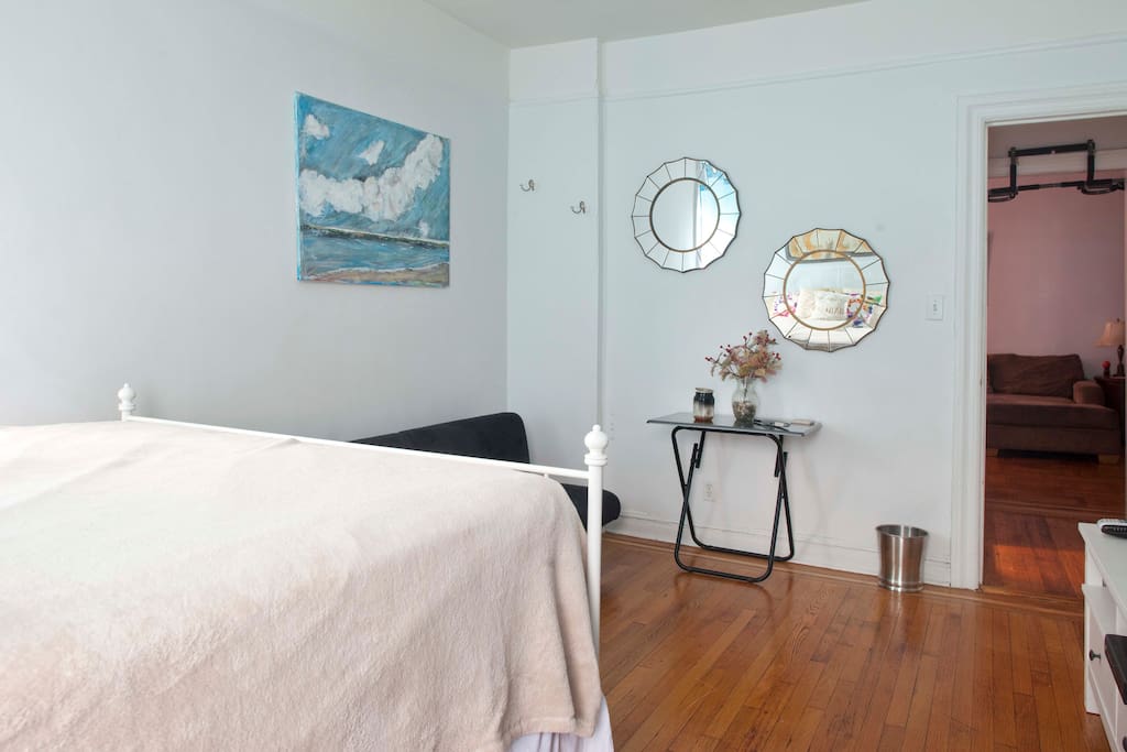 Your bedroom!
