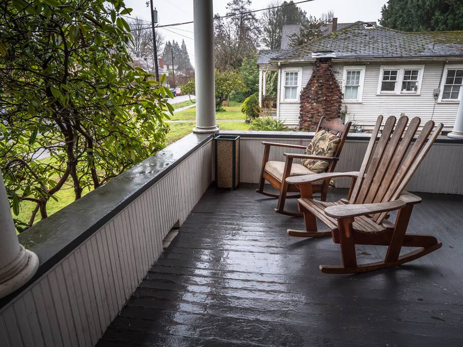 Coming Up To Porch