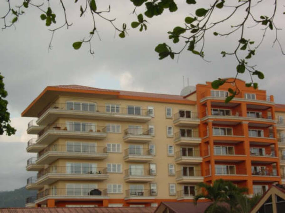 Vista Mar from the beach