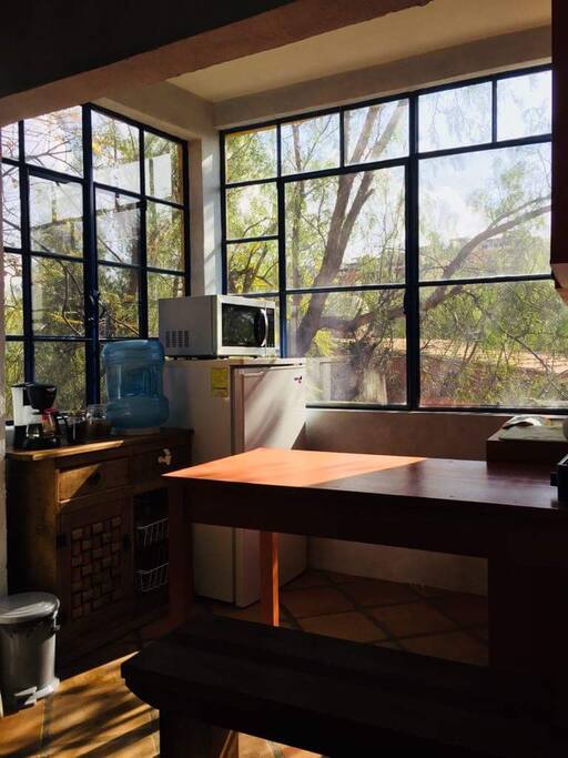Cocina completa y equipada