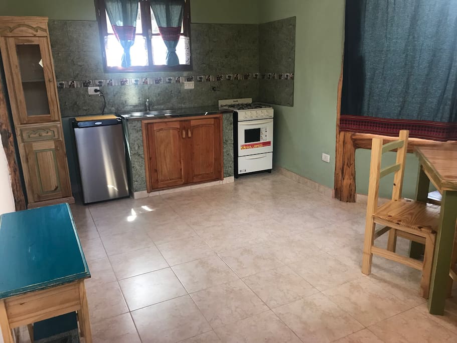 Interior de la Cabañita "La Piccola"