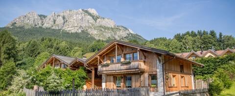 Baita Mandrett, the warmth of the cabin