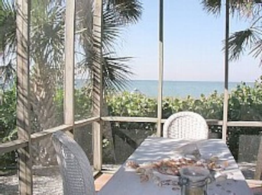 Screened porch