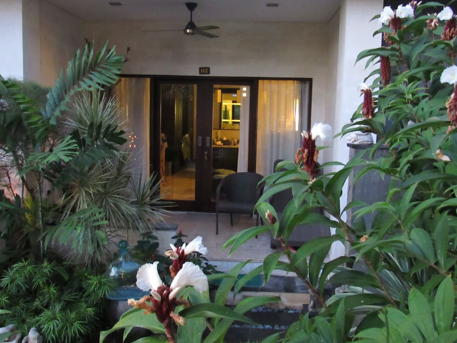 Covered terrace