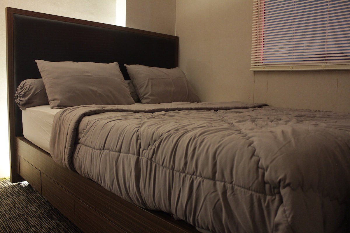 Hlavná spálňa s rozlohou osem m ².