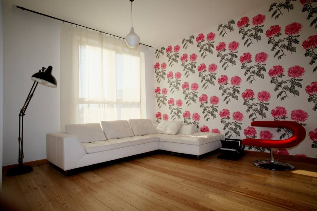 sofa in living room