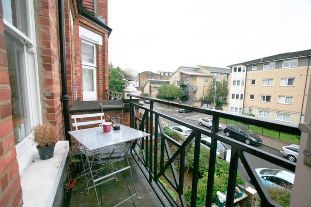 Balcony (usually it's NOT raining!)