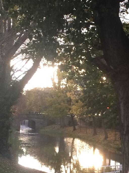 Canal walk 1 block from apartment