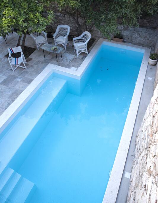 Swimming pool size 7x3 mt