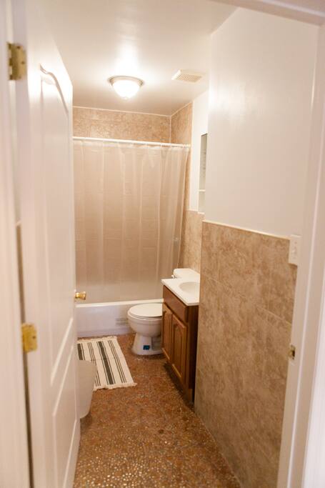 Full private bath only you can access