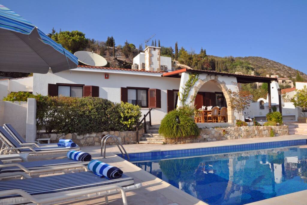 Outside Back of Villa