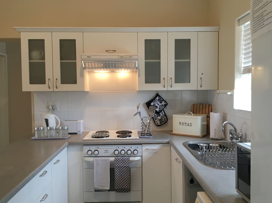 Self catering fully equipped kitchen
