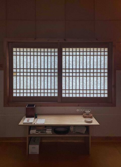 [Small Thoughts] Quiet relaxation in nature # Hanok # Jjimjilbang for two # Flat barbecue # Fire pit
