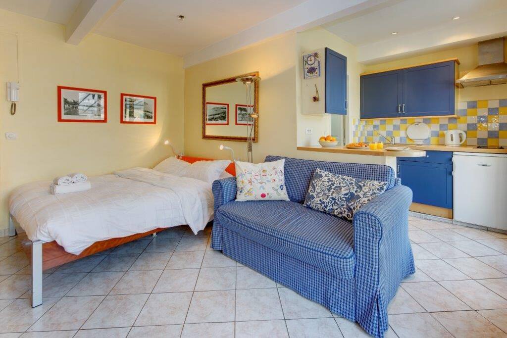 Bed and Sofa