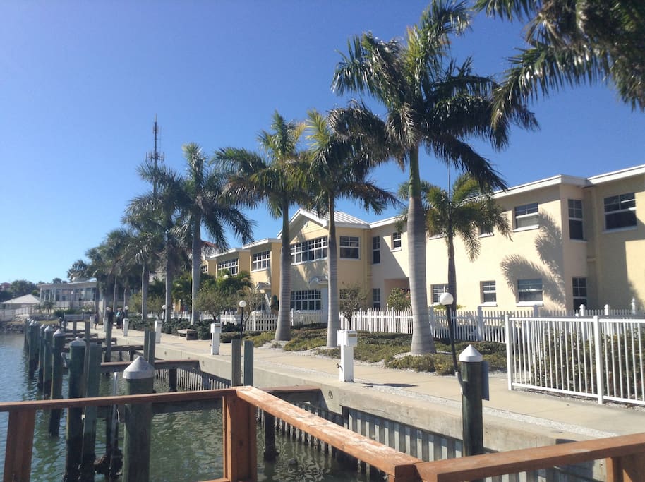 Private dock on the Intracoastal