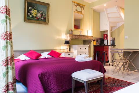 Popular Airbnb listing: Le Petit Buffon - 2p - Quiet Dijon center in Côte D'or