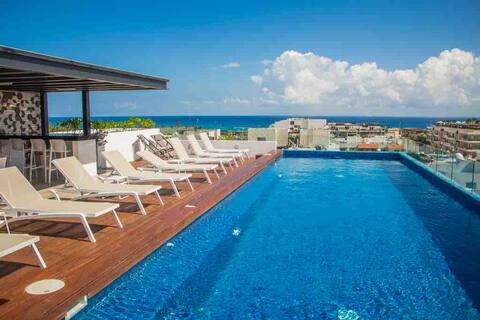 Confortable Studio Near Fifth Avenue & Beach Club!