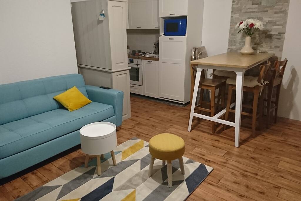 Salon sous un autre angle