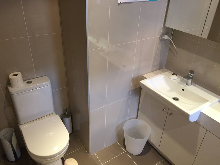 Not many highlights to a photo of the bathroom