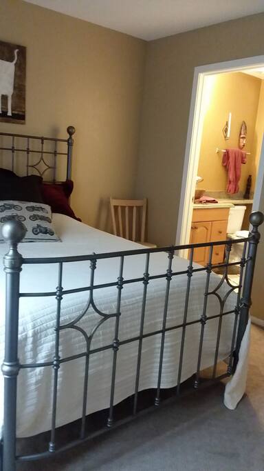 Bedroom with private bath
