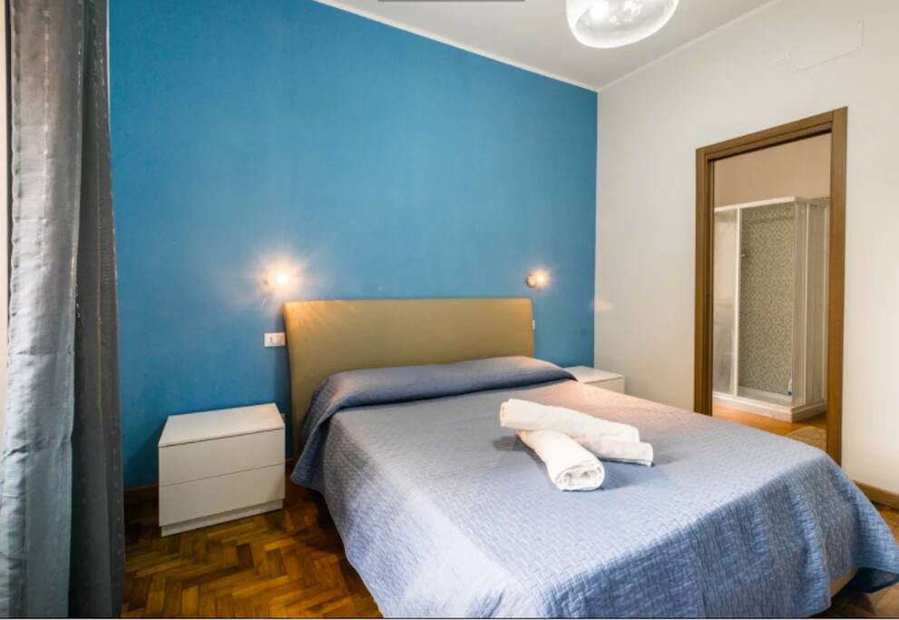 Bedroom with private bathroom