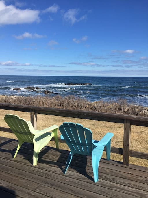 Front Deck Winter Setting