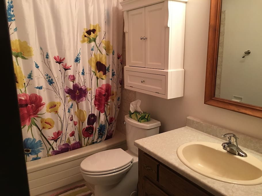 Semi-private bathroom