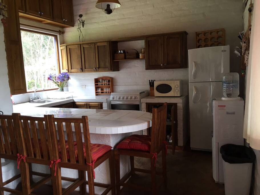 cocina y comedor
