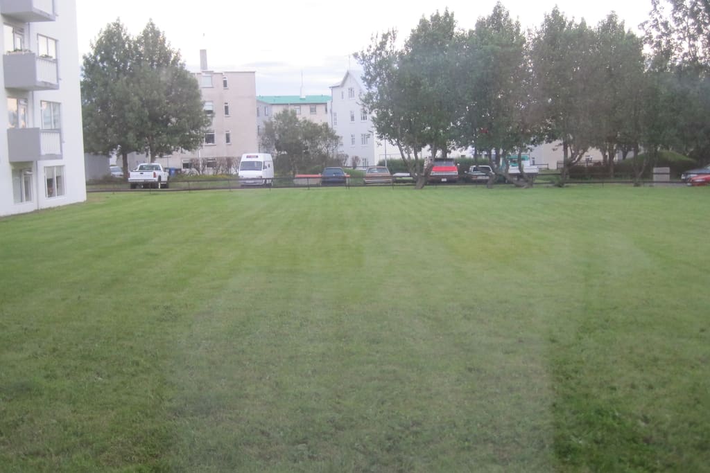 Back of the house.