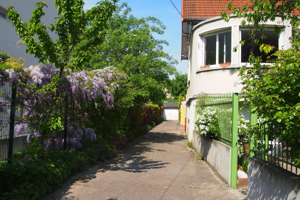 Entrance of the house