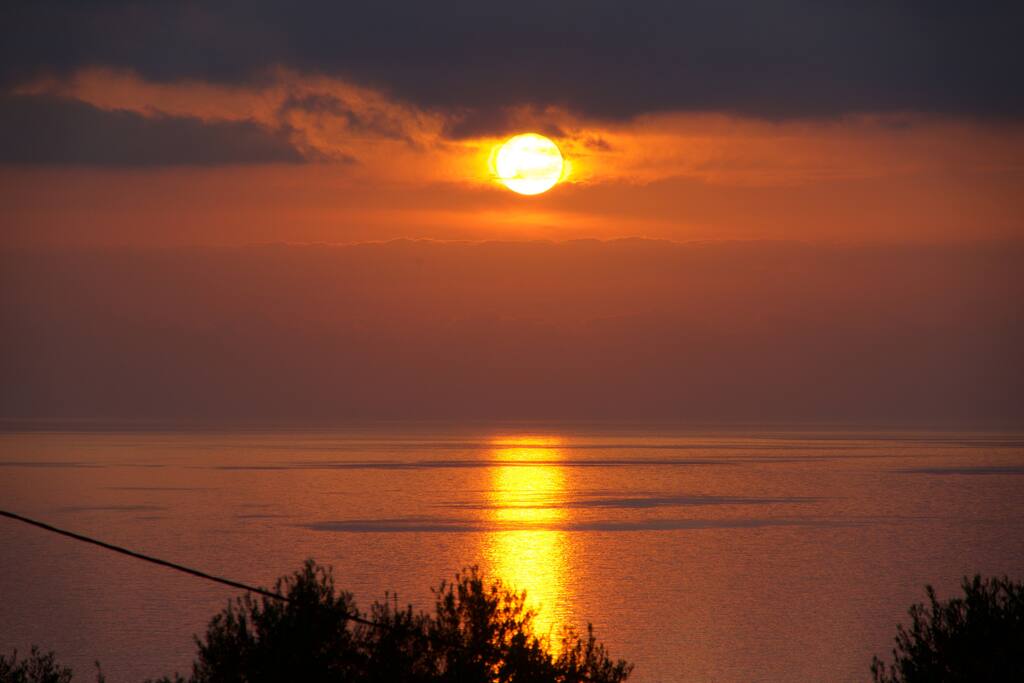 Sunset from Villa