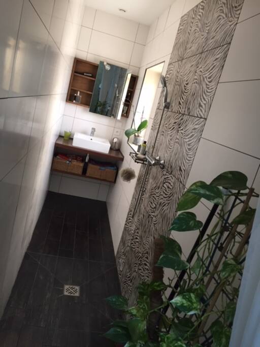 Salle de bain attenante à la chambre