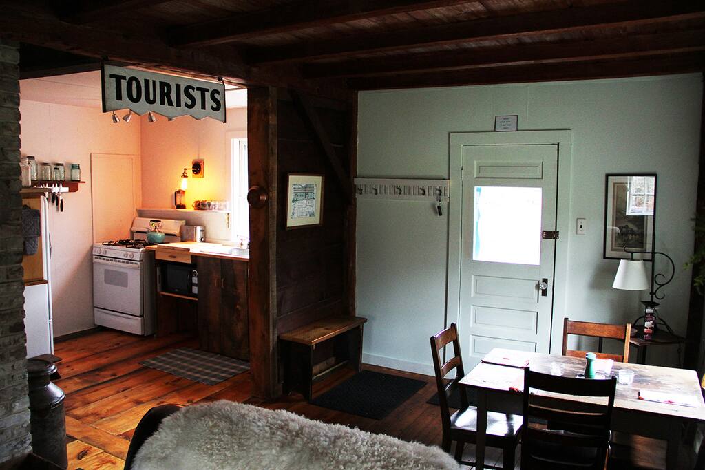 Kitchen, Entry, & Dining area