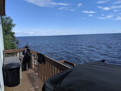 Chalet à louer bord du Lac St-Jean