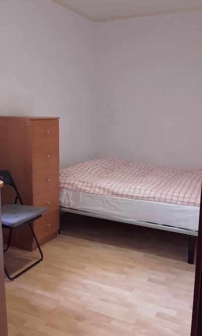 room with double bed